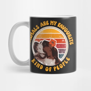 Animals are my favorite kind of people Mug